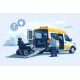 Kan een rolstoeltaxi met elektrische rolstoel?