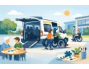 Rolstoeltaxi voor dagbesteding