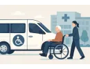 Rolstoeltaxi voor ziekenhuisafspraak