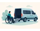 Rolstoelvervoer met oprijplaat
