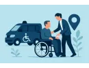 Veilige rolstoeltaxi met begeleiding kiezen