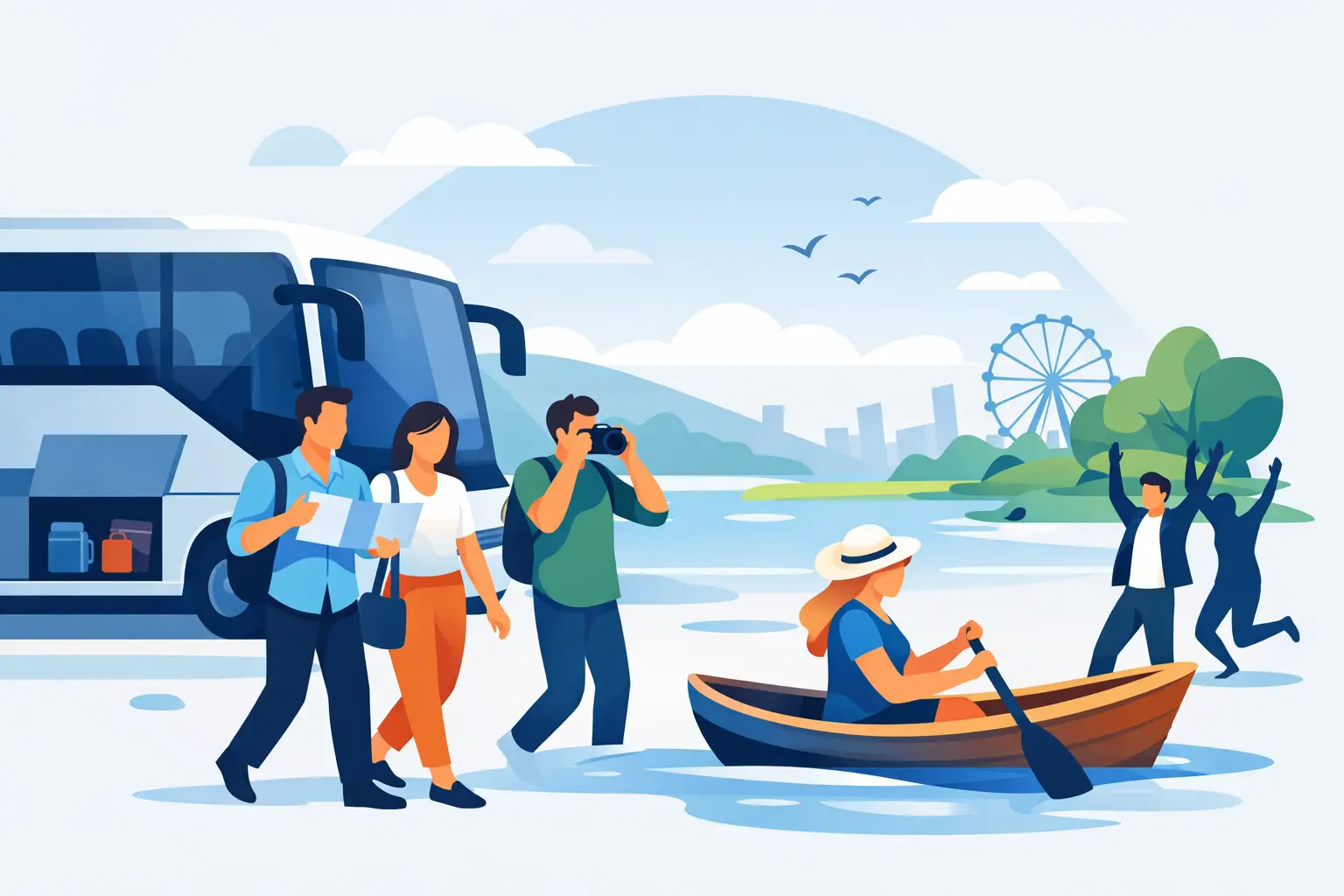 Regelt een zorgeloos groepsuitje