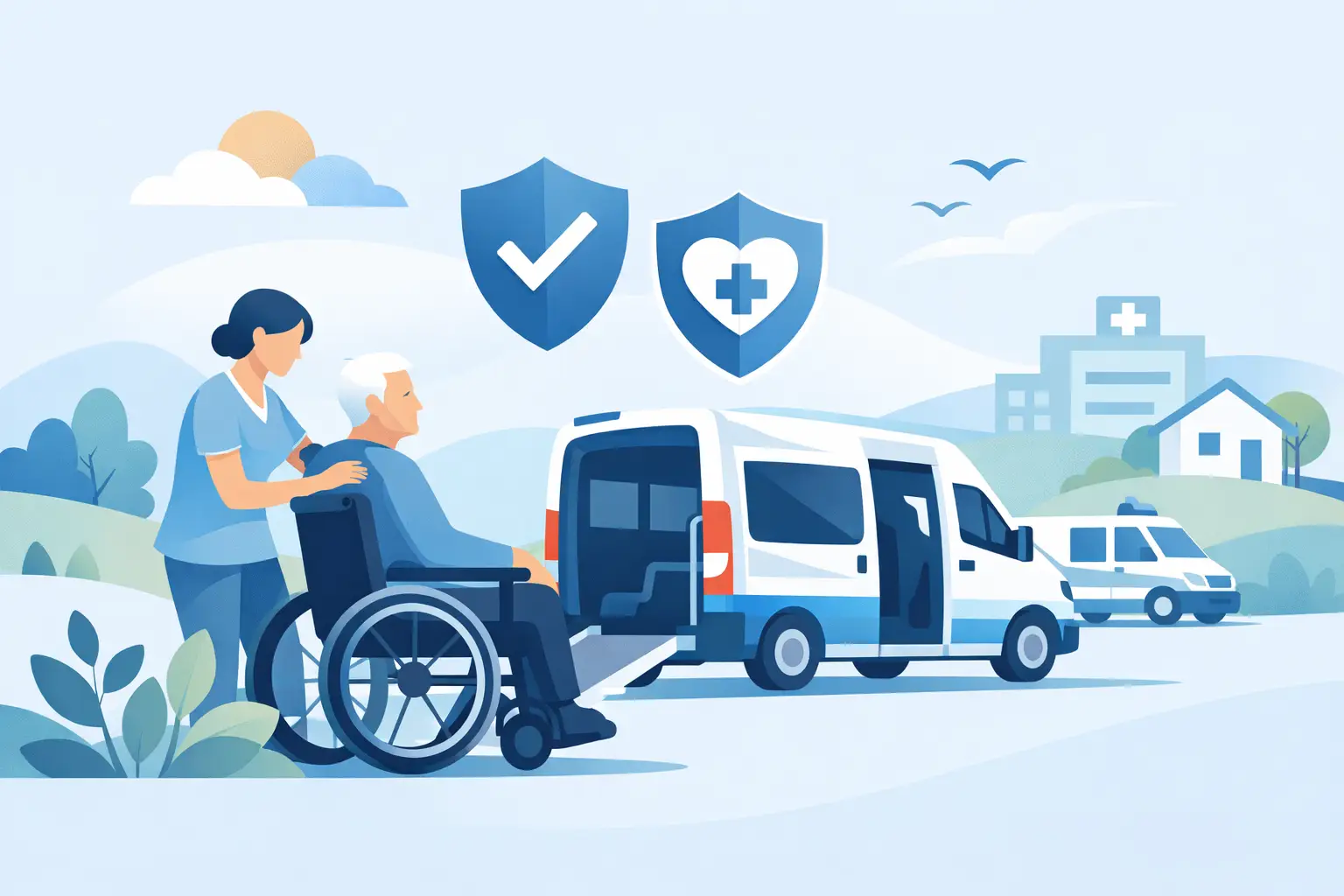 Zorgvervoer dat rust